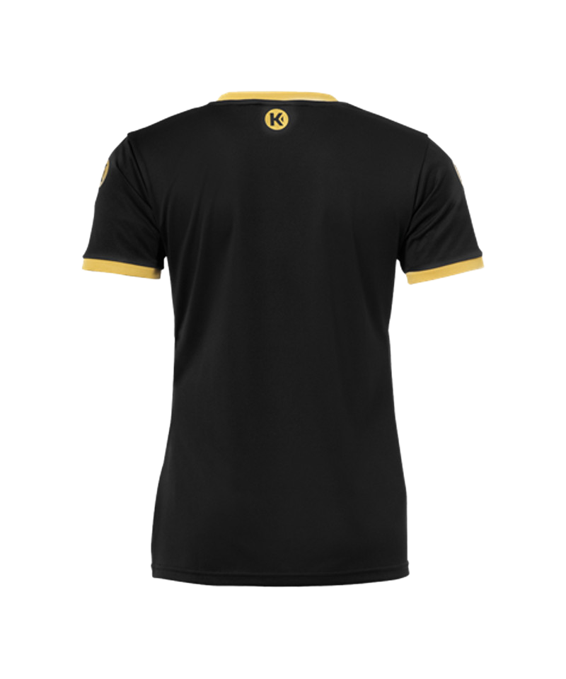 Kempa Curve Trikot T-Shirt Damen Schwarz Gold F05