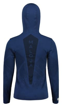 Sweat à capuche Maloja MauerseglerM. Bleu