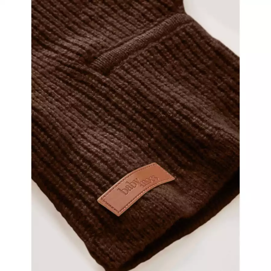 BabyMocs Mütze Vegan braun