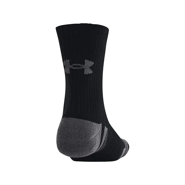 Under Armour -  Mid Crew-Socken Baumwolle 3er Pack