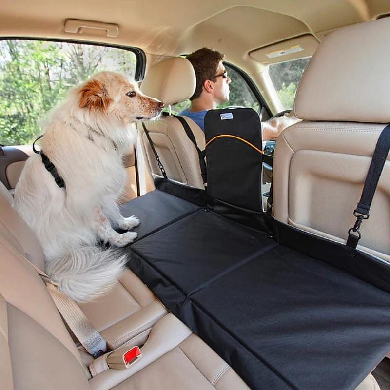 Kurgo Backseat Bridge Auto Hond Black/Heather Grey | 11632