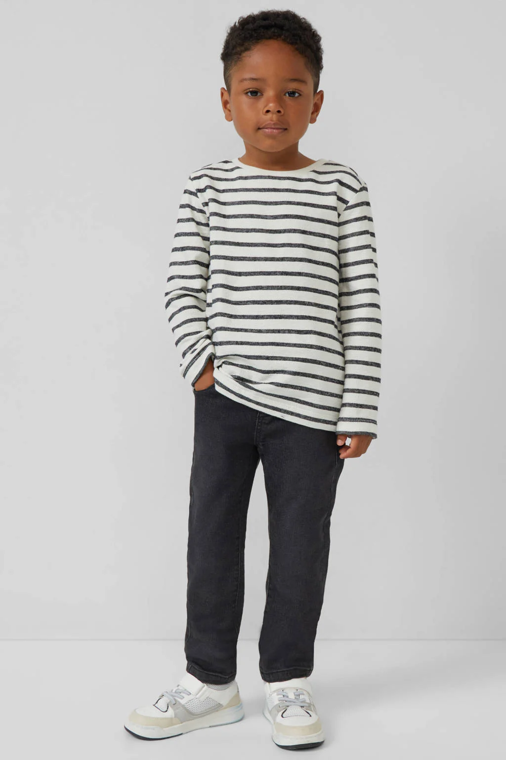 s.Oliver waist slim fit jeans grey denim