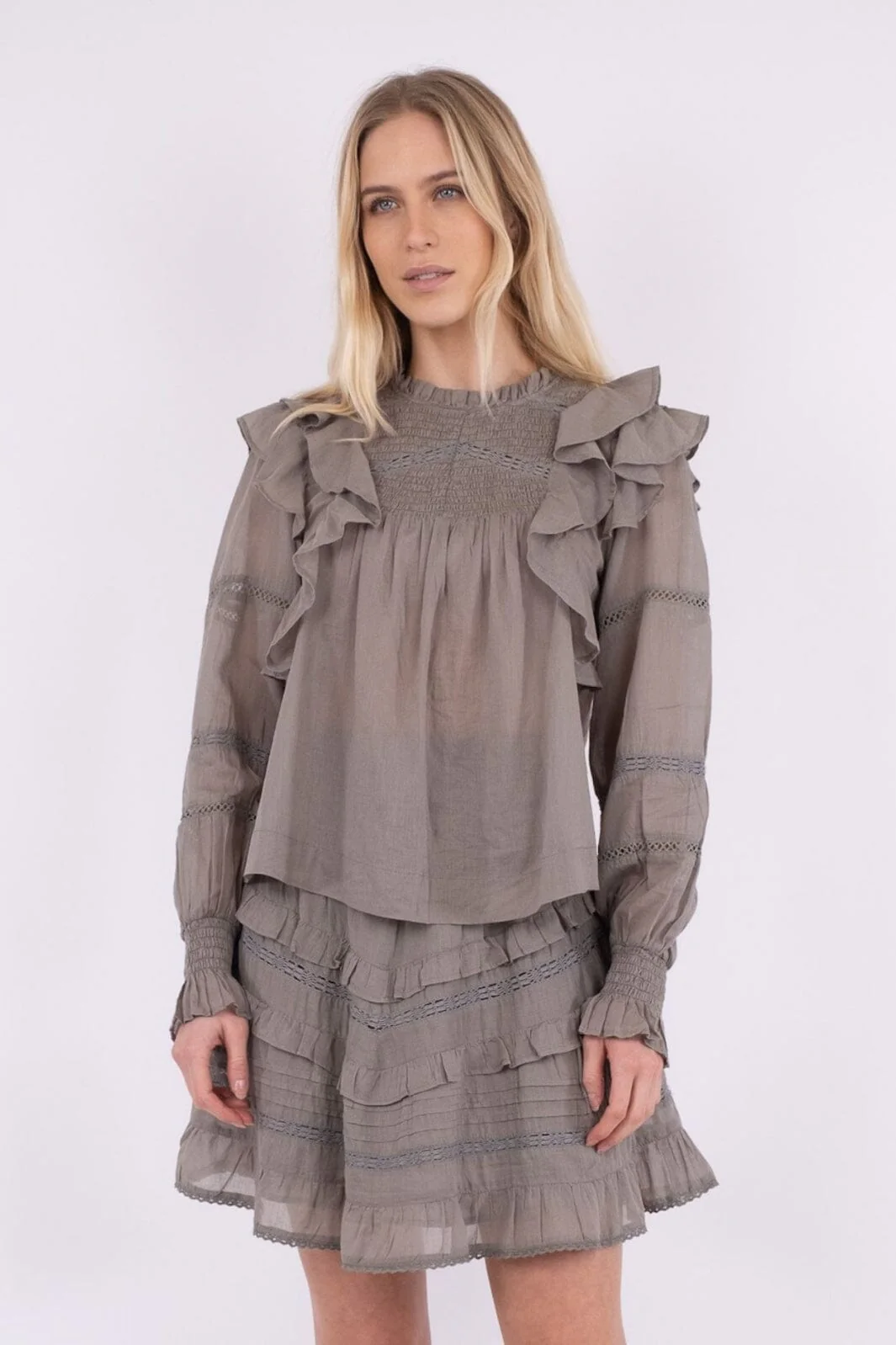 Neo Noir Sarna S Voile Blouse