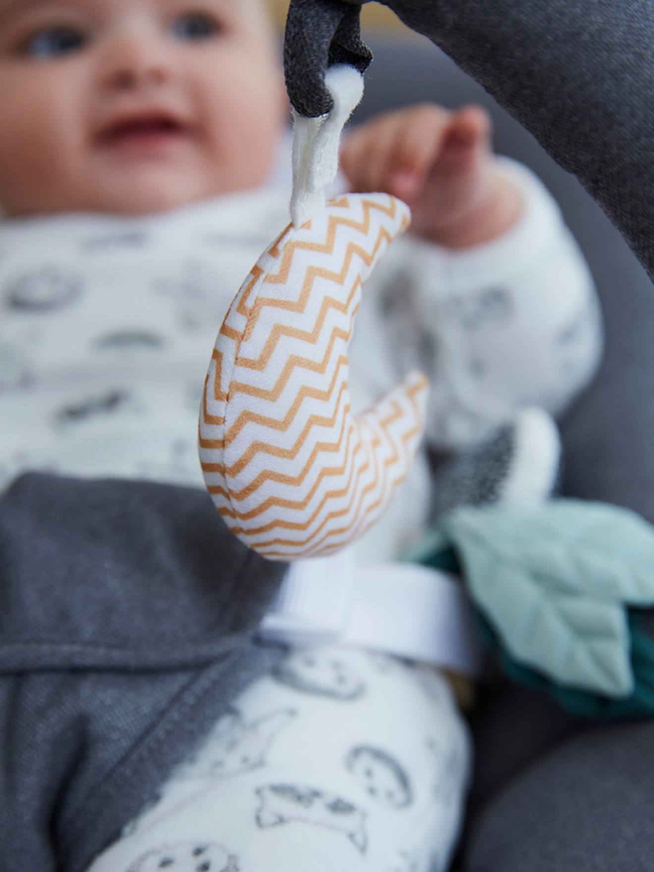 Rede Babydream com arco, amarelo escuro liso