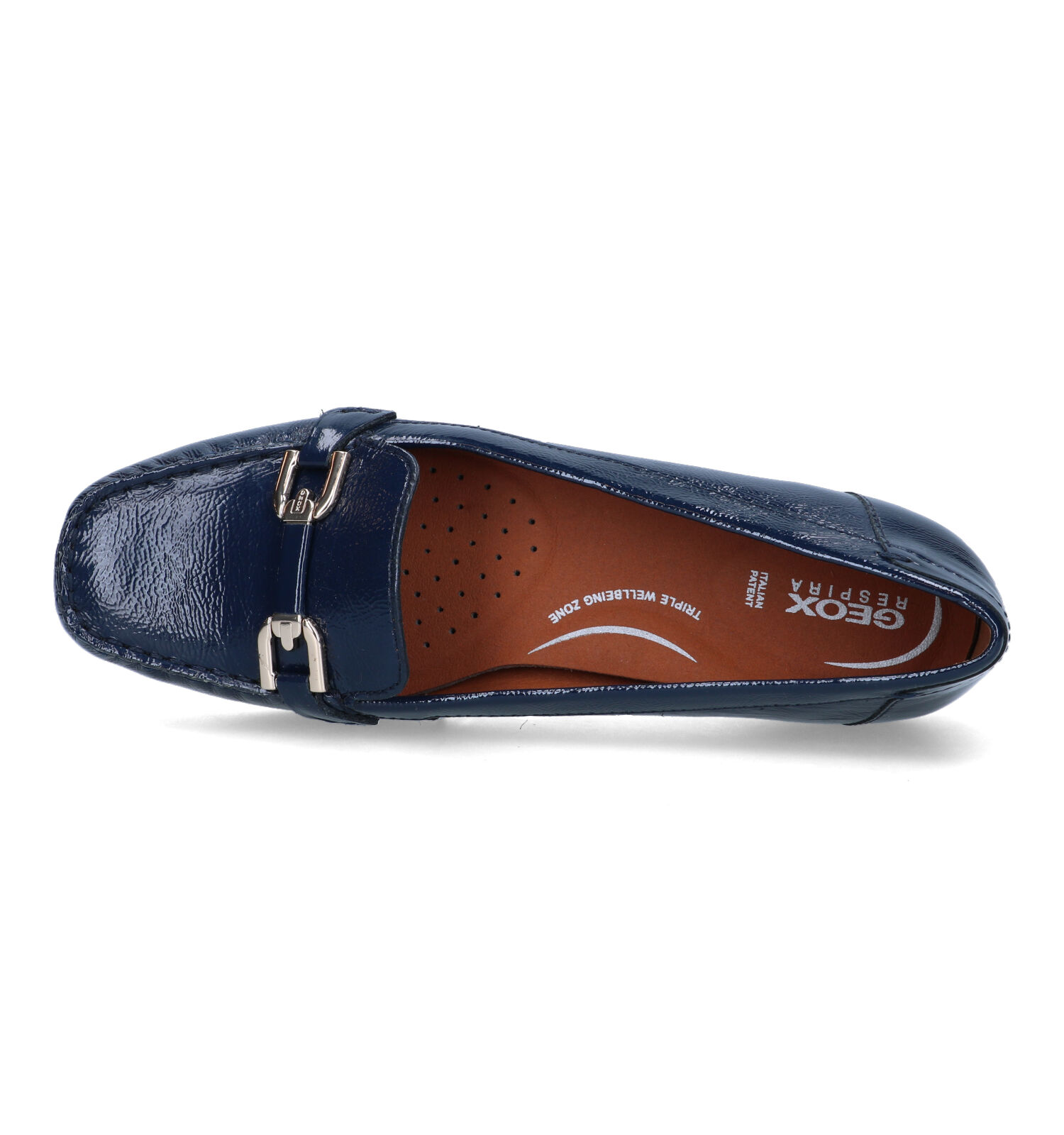 Mocassins blauw