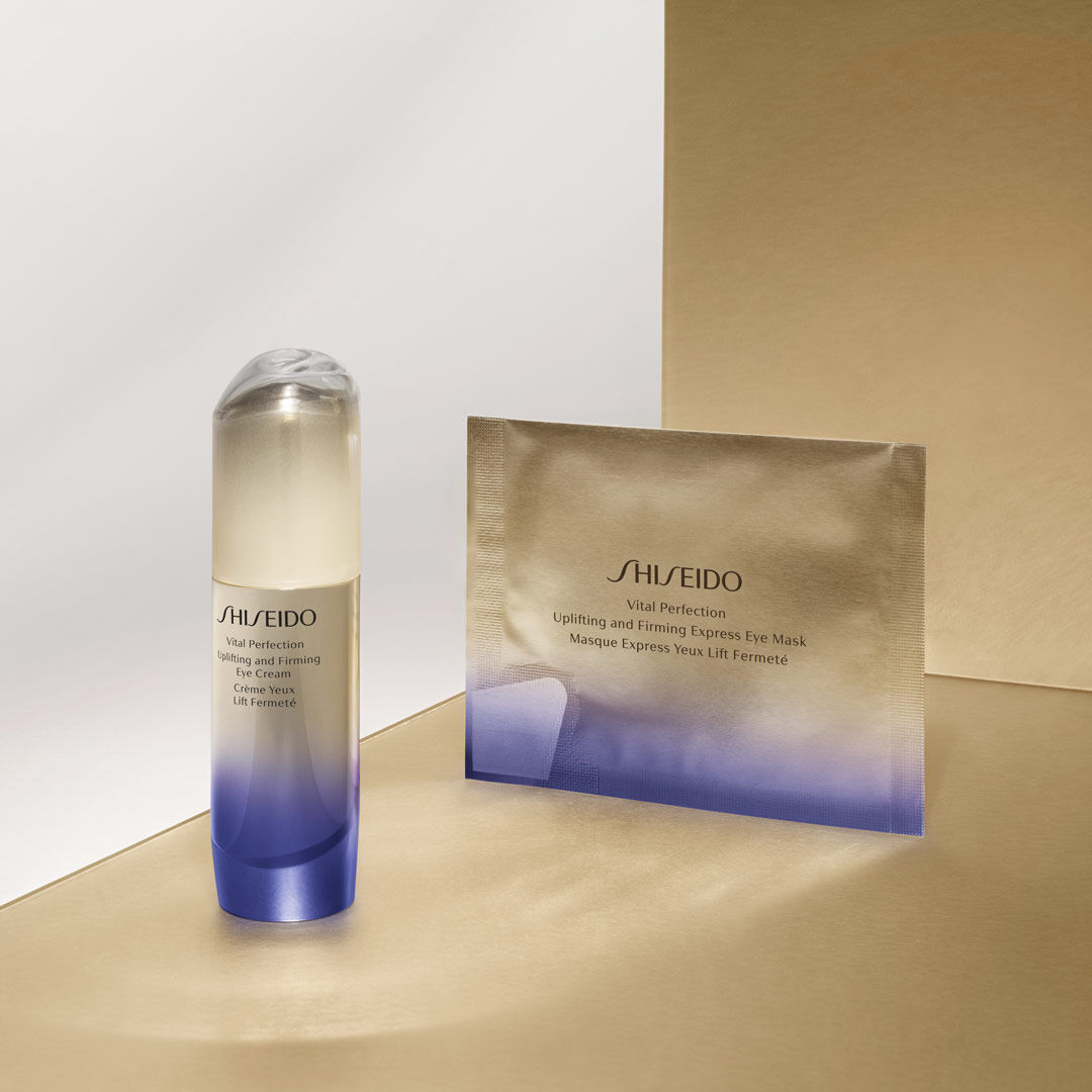 SHISEIDO Vital Perfection Uplifting and Firming Express Eye Mask - 12un