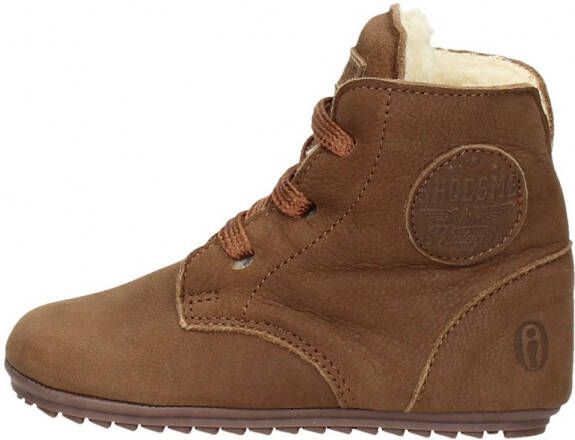 Shoesme Baby | Eerste stapschoenen | | Cognac | Warm gevoerd