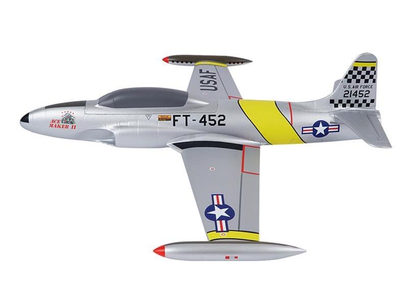 Arrows RC Impeller Jet T-33 50 mm Vector-Stabi PNP Kleiner EDF Jet mit 11-Blatt Impeller