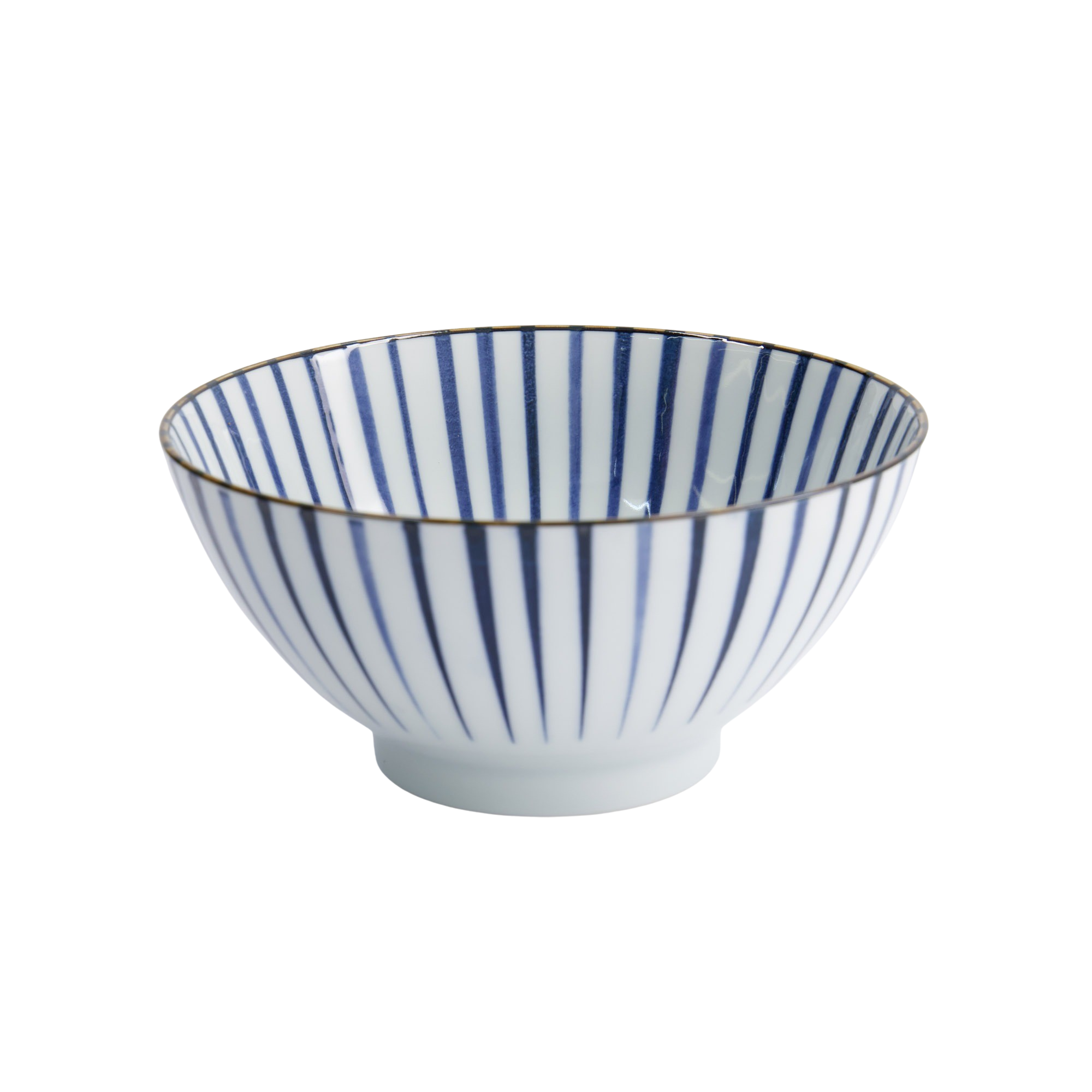 Tokyo Design Studio  Natsu Tokusa Mixed skål, blå/hvid - Ø17,8 cm.