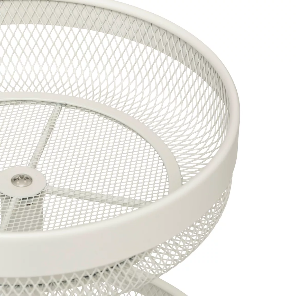 Corbeille à fruits métal (H31 cm) Mayaj Beige