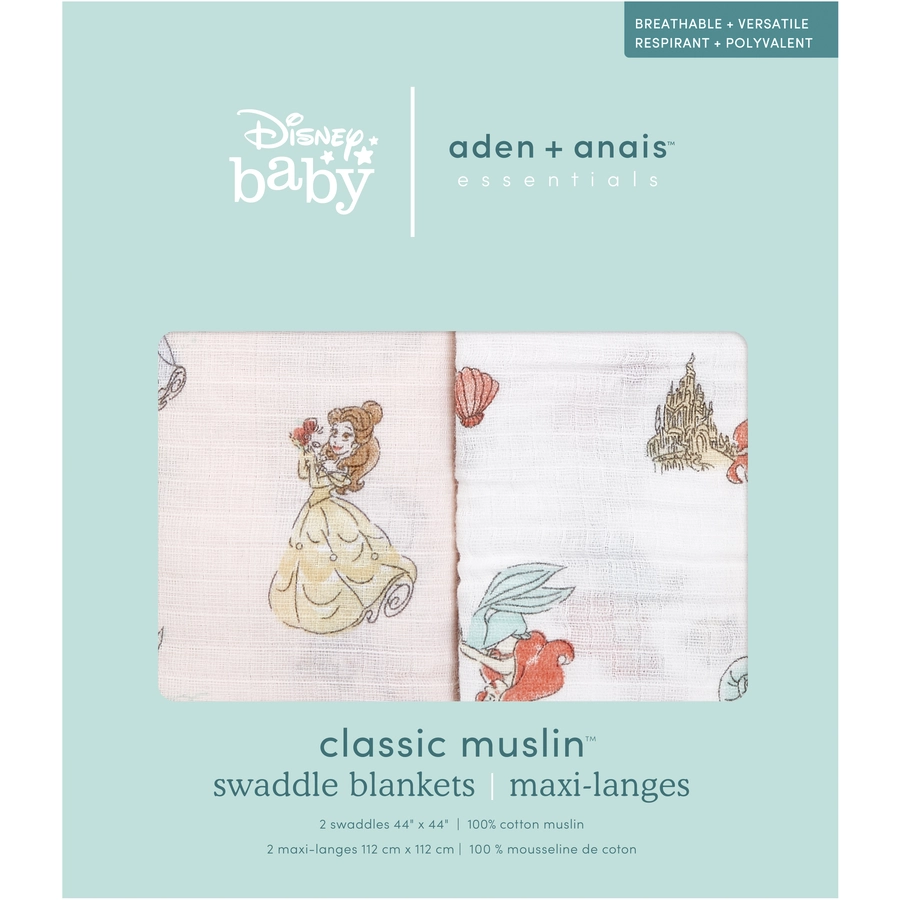 aden + anais™ essentials Pucktuch  Princess 2er-Pack