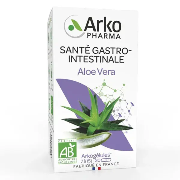 Arkopharma Arkogélules Aloe Vera Orgânica 30 cápsulas