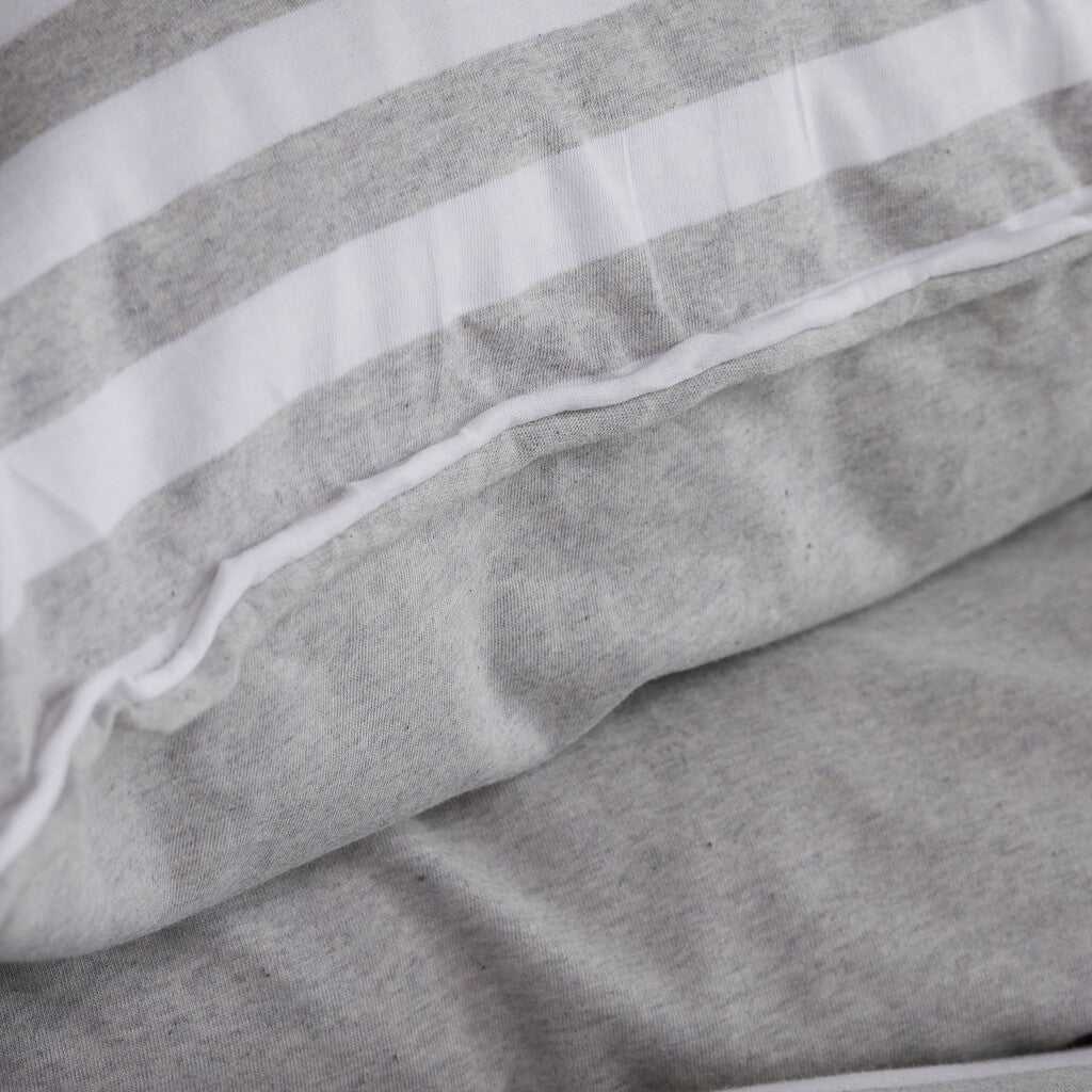 Walra - Dekbedovertrek Soft & Cozy - 200x220 - Grijs