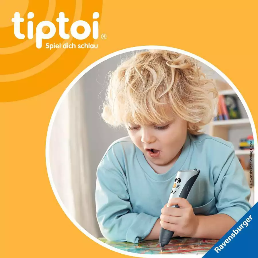 Ravensburger tiptoi® Stift-Hülle zum Wechseln in Schwarz bunt