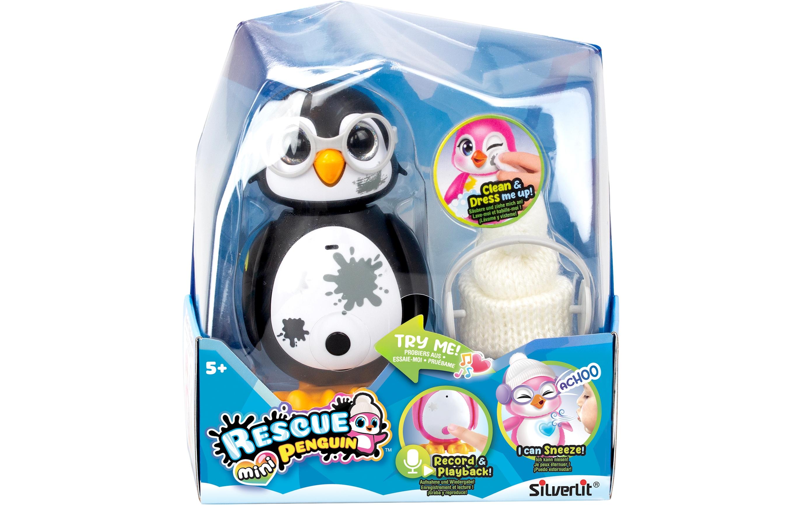 Spielzeugfigur Rescue Penguin Mini assortiertInteraktiver Pinguin mit verschiedenen Funktionen