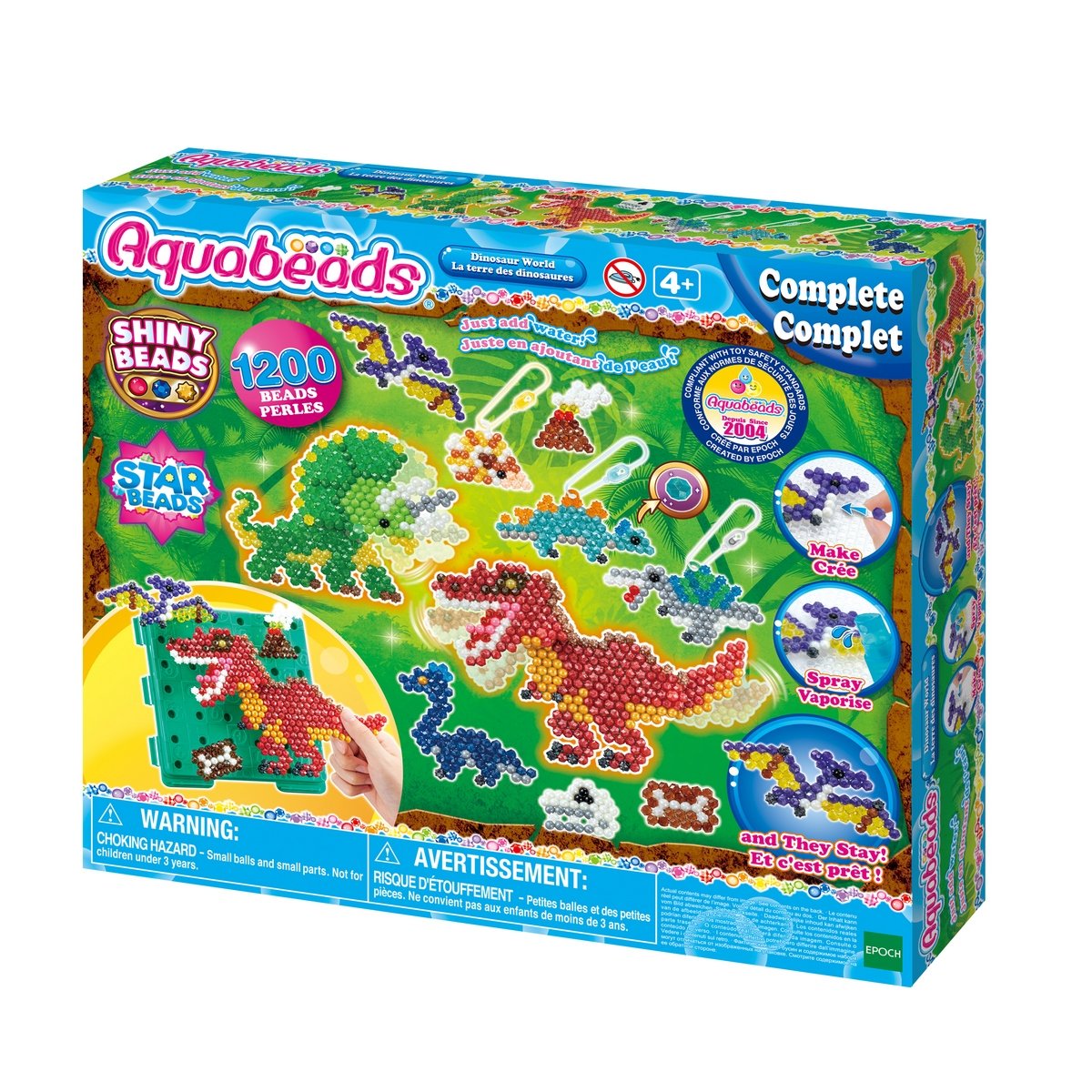 Aquabeads La terre des dinosaures