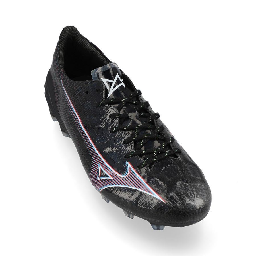 Mizuno Alpha Elite FG/AG Black Pack - Noir/Rouge/Bleu