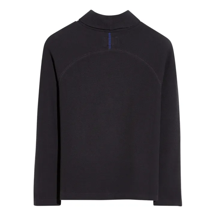 Bellerose Col roulé Uni Sanco | Bleu marine