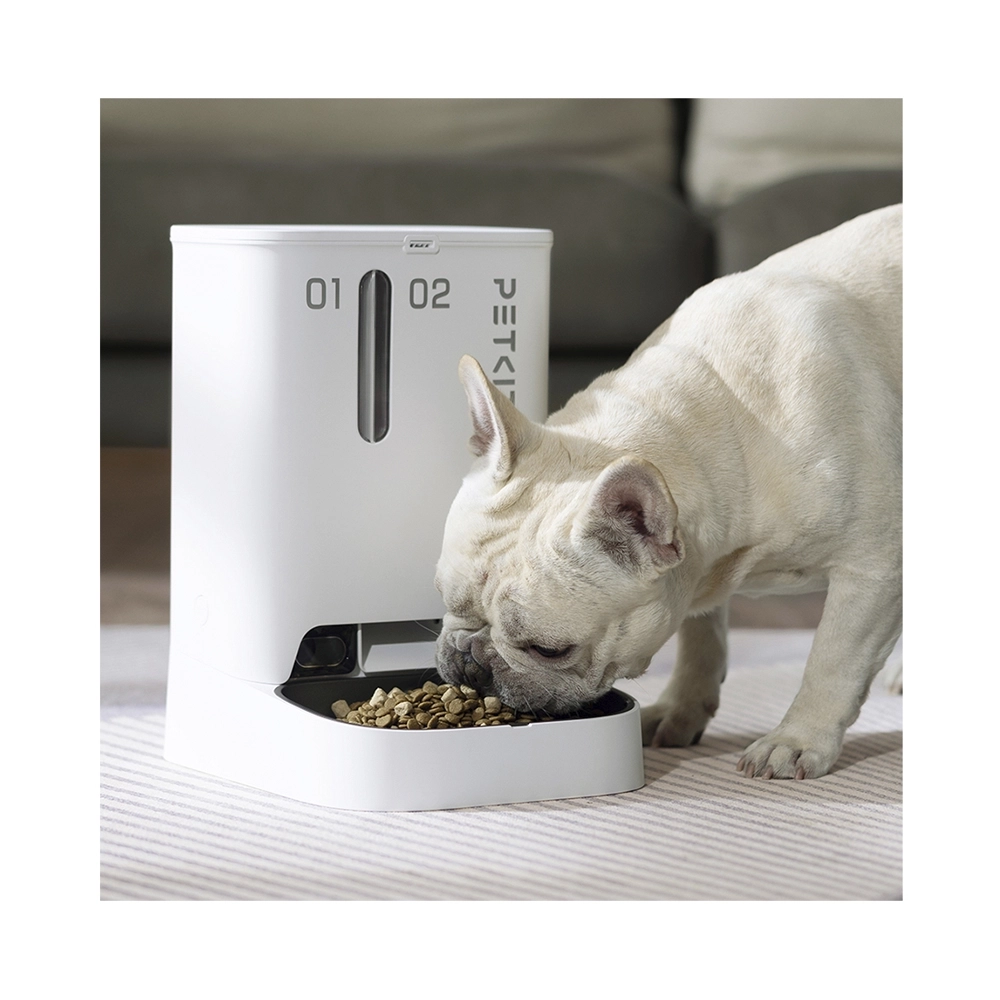 PETKIT YUMSHARE Dual-Hopper Smart Futterautomat mit Kamera Weiss