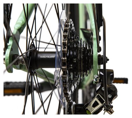 Vélo de Ville Bicyklet George Shimano Acera/Tourney 8V 700 mm Vert Wood