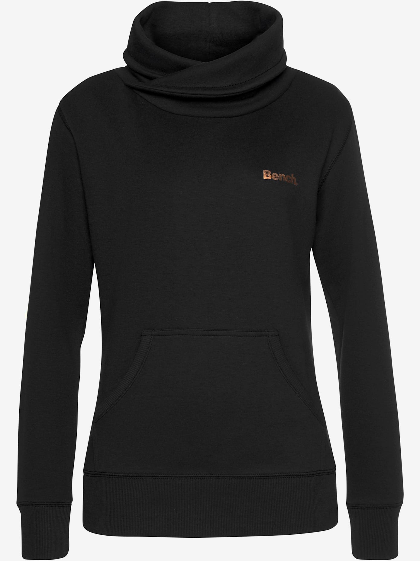 Sweatshirt long sweatshirt d'intérieur avec col à revers