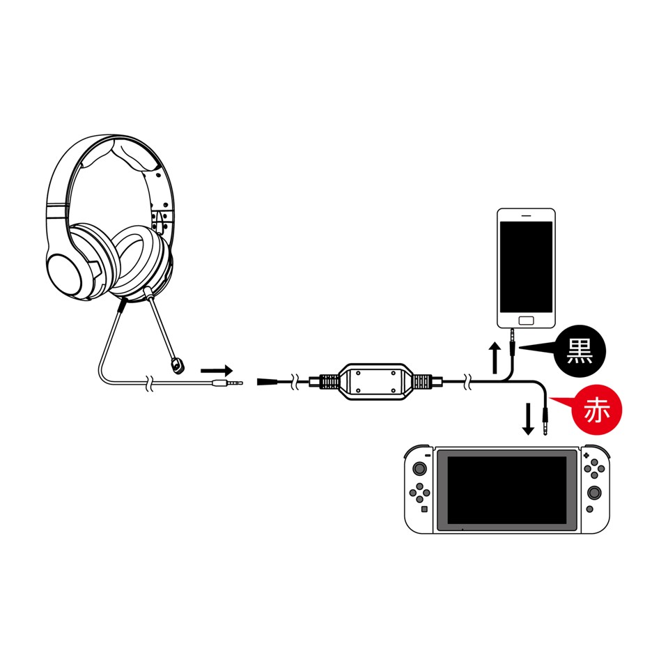 HORI Switch Headset (Pikachi - POP)