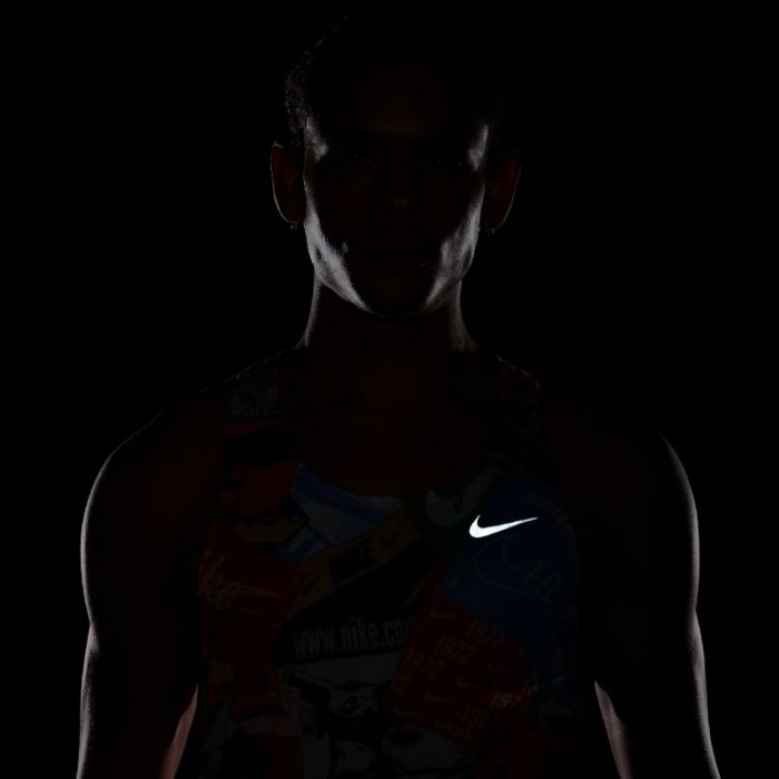 Nike Herre Singletter Dri-FIT Run Energy Fast Singlet Rød