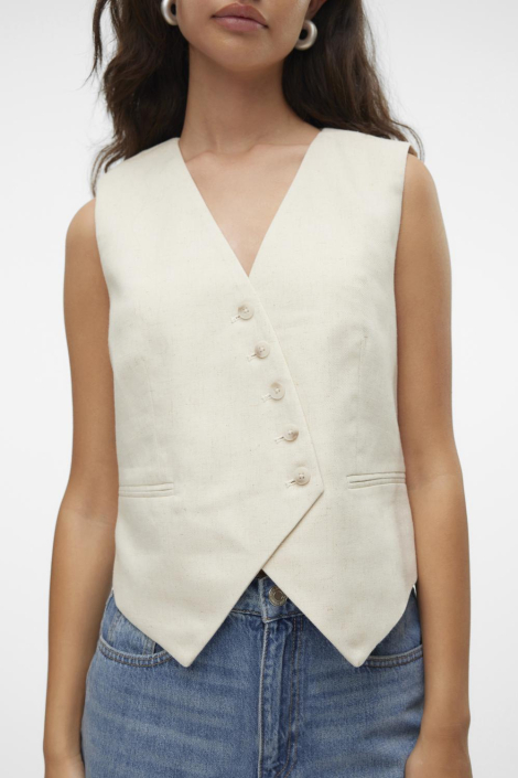 Vero Moda beige dames gilet