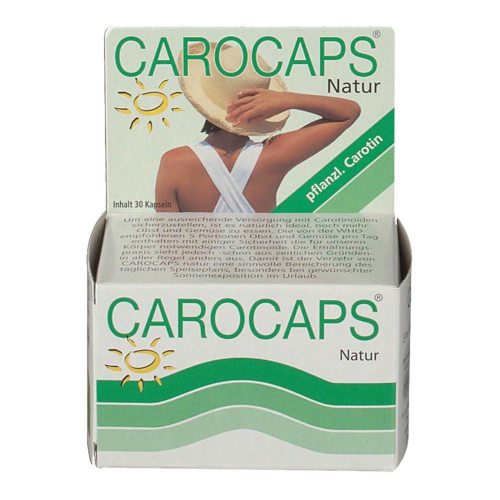 Carocaps® 50 Natur Kapseln