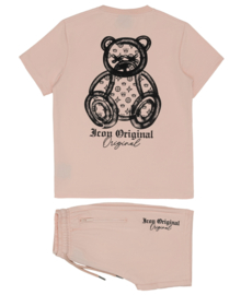 Icon Bear Summer Set - zalm