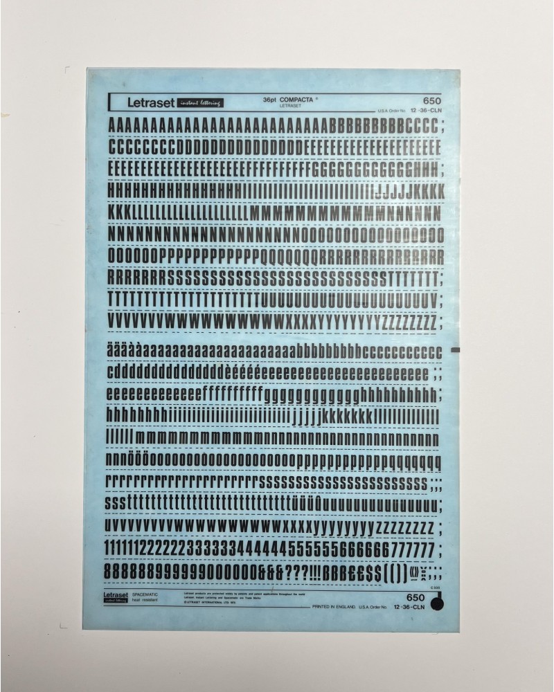 letraset-650- COMPACTA - 36pt