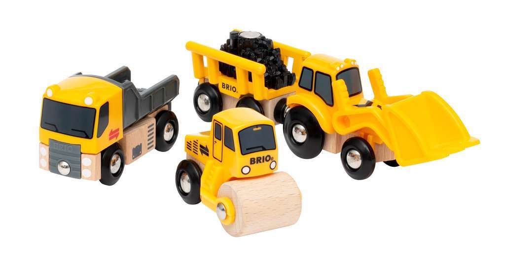 BRIO Spiel Baustellenfahrzeuge