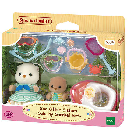 Sylvanian Families - Sea Otter Sisters Splashy Schnorchel - 5804