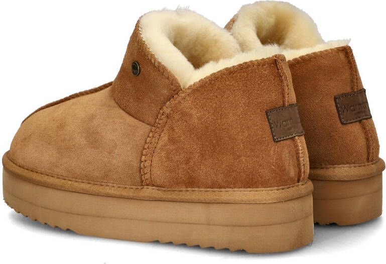 Warmbat Australia Warmbat Willow Plateau dames gevoerde boot Cognac