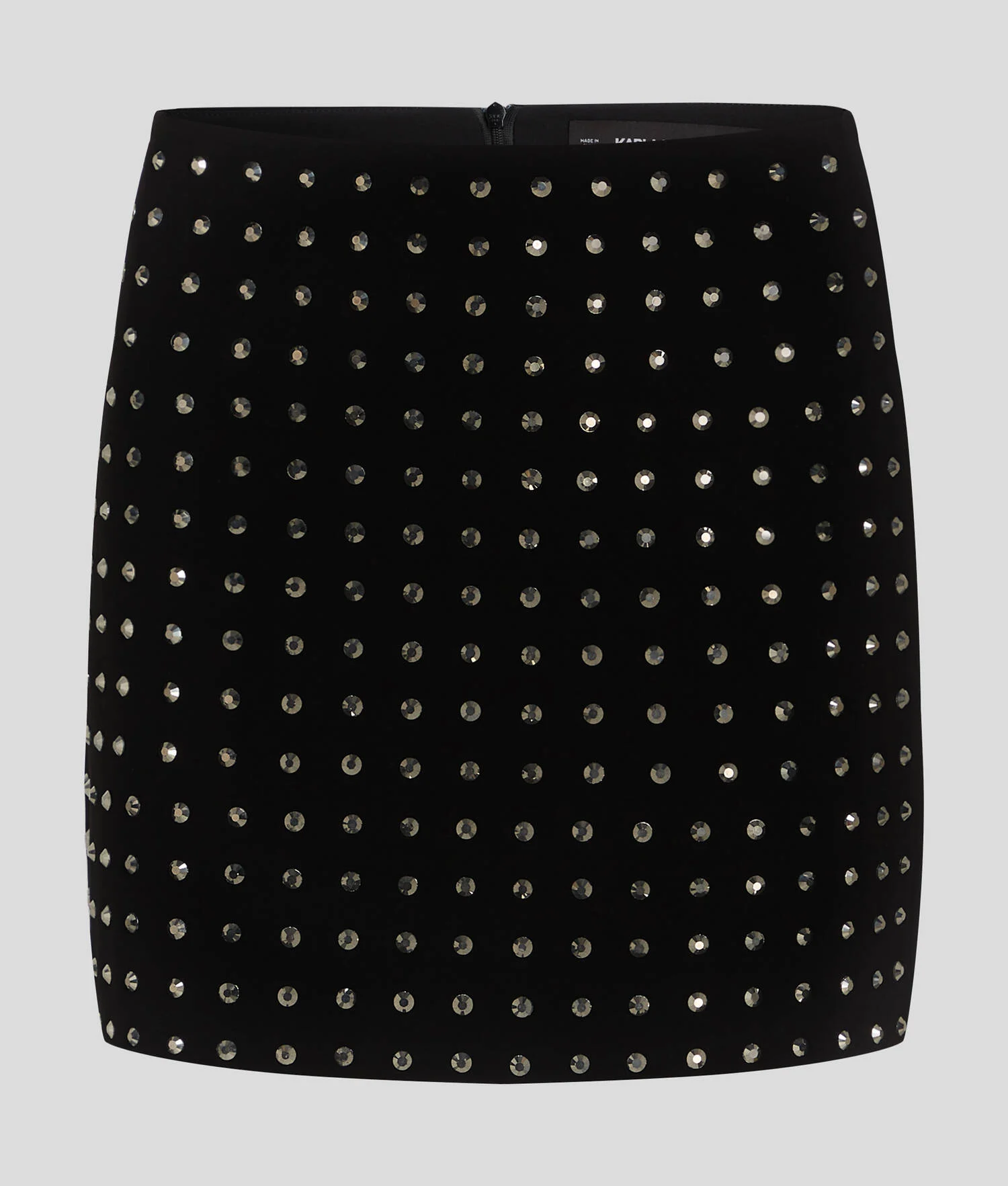 MINI-JUPE À STRASS