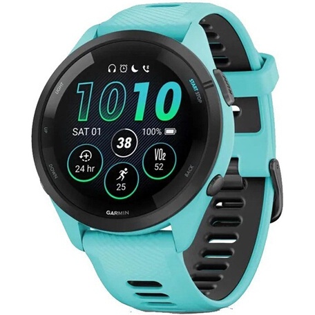 Montre connectée Garmin Forerunner 265 Music - Turquoise