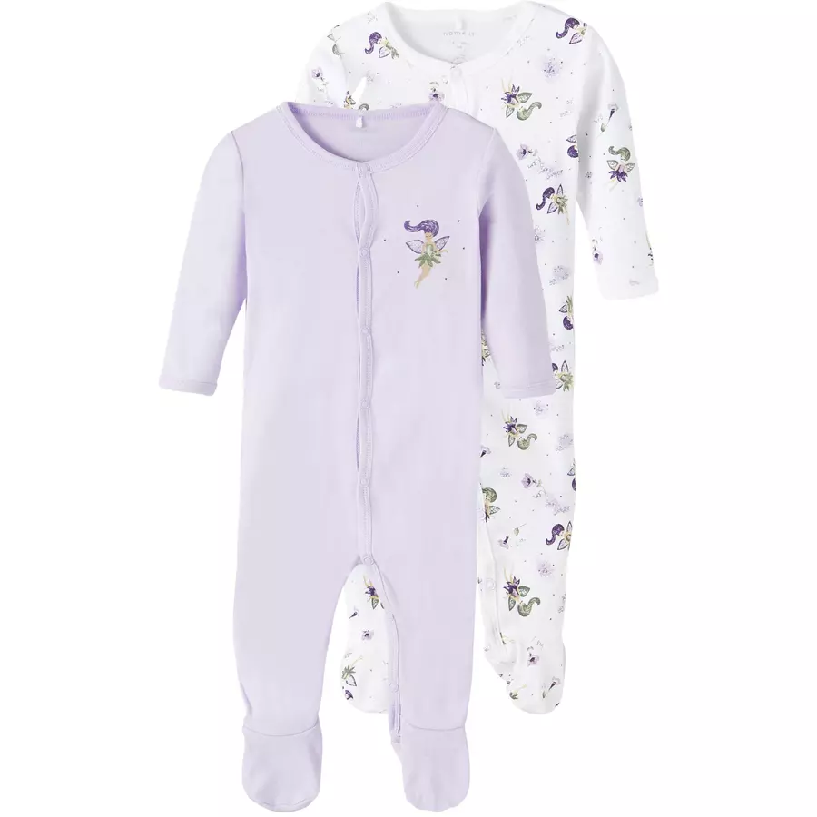 name it Schlafoverall 2er Pack Orchid Petal