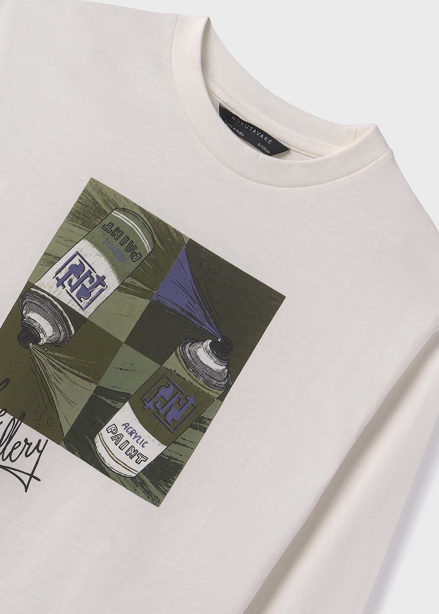 Camiseta Better Cotton Boy com ombros caídos