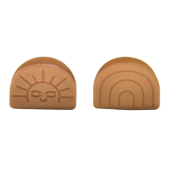 Grech & Co Set de 2 Pinces | Sienne