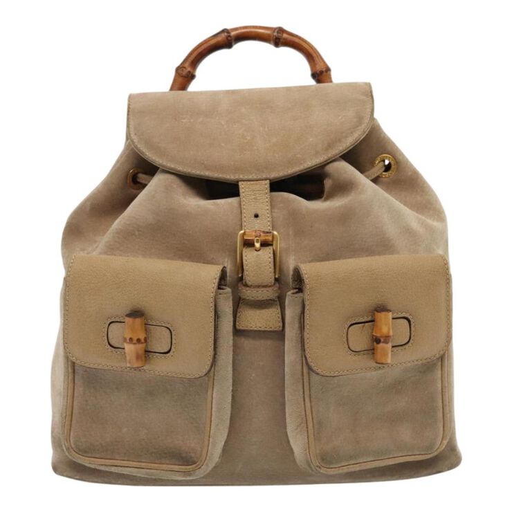 Gucci Vintage Gucci Bamboo Beige