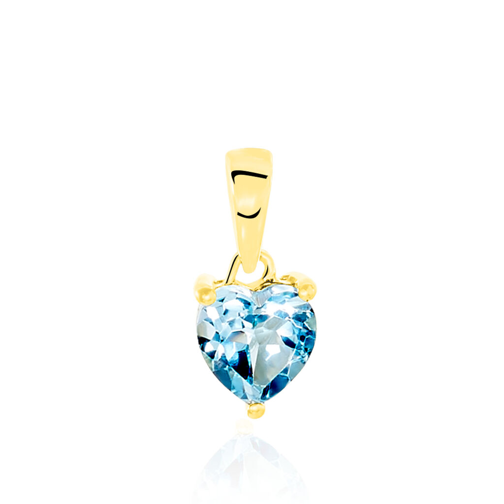 Pendentif Miyah Or Jaune Topaze