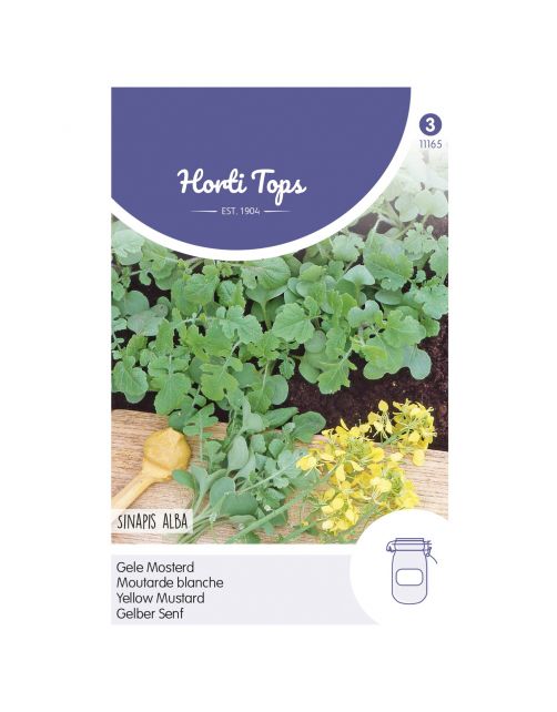 Hortitops Mosterd - Gele - Kruidenzaden - 3 g