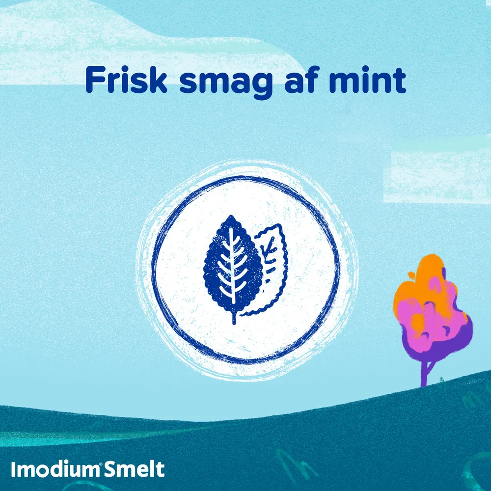 Imodium Smelt 2 mg - 12 stk.
