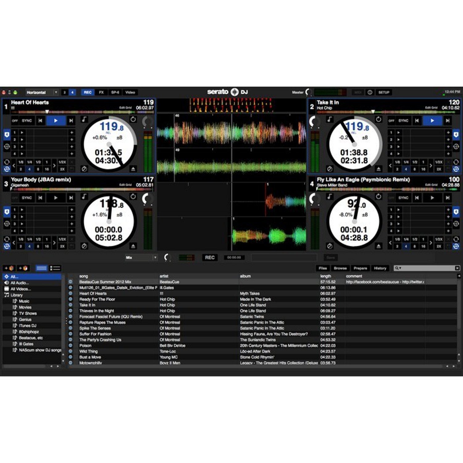 Serato DJ Club Kit softwarebundel (download)