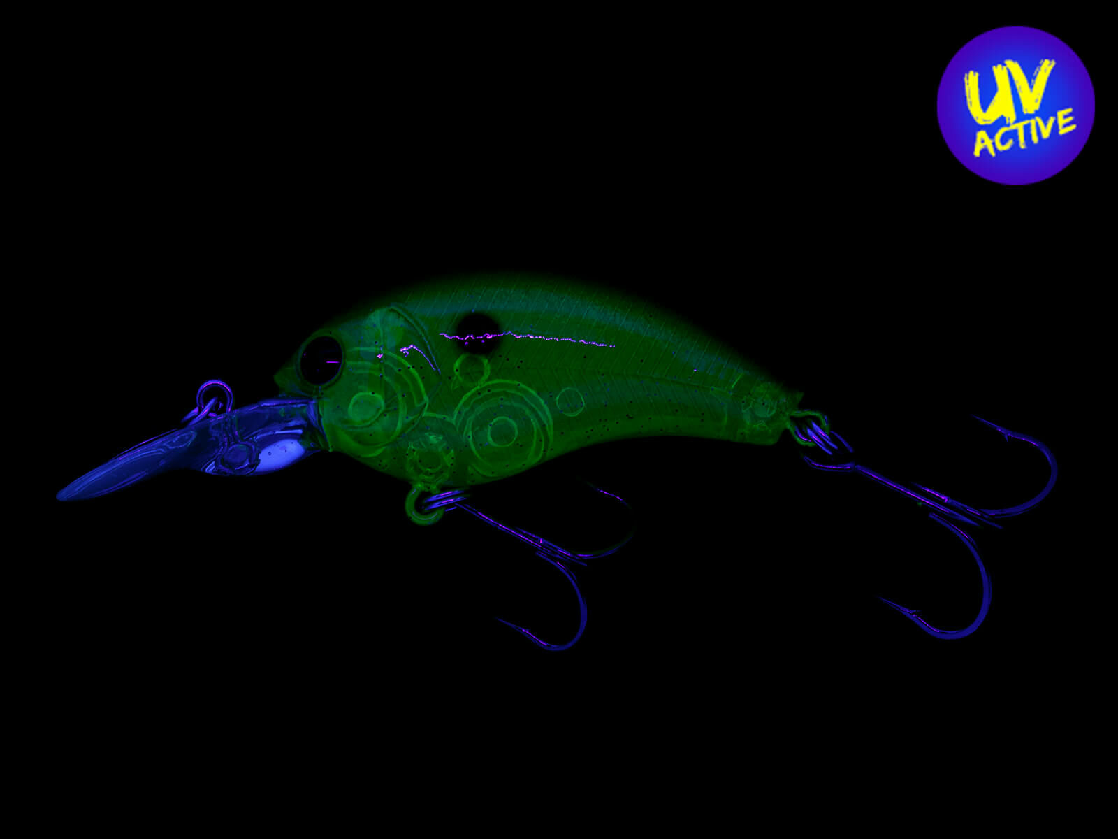TG Worming Crank Shot (305) Watermelon Green Shad(Nories)