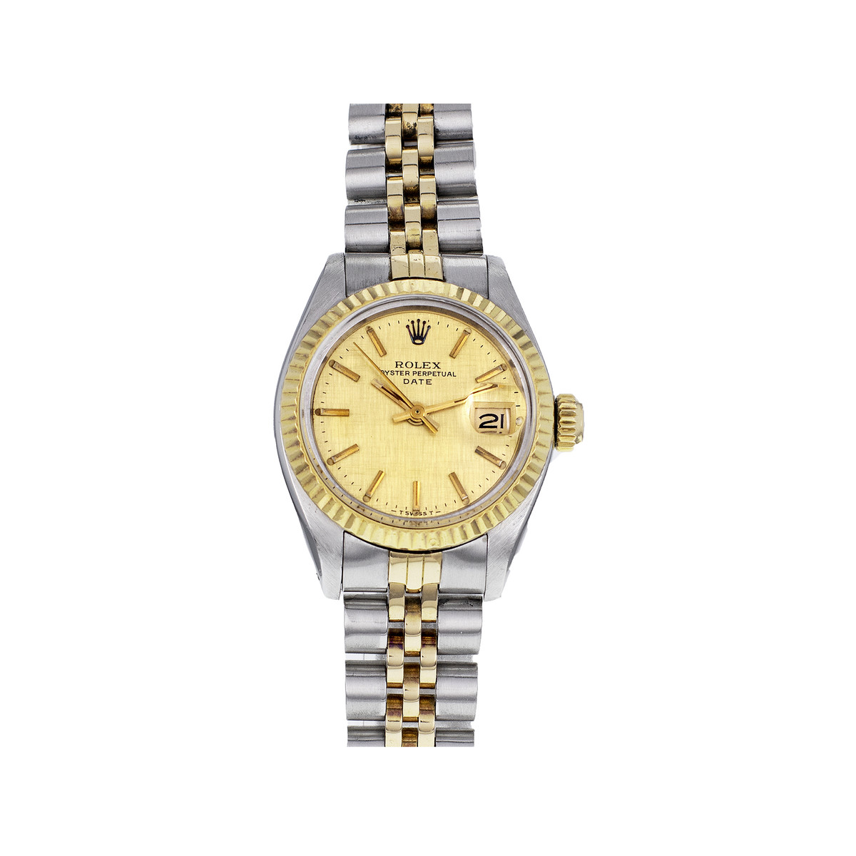 Montre d'occasion ROLEX op date 26 acier femme automatique