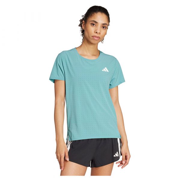 Adidas T-shirt Adizero jv7172 S Azul