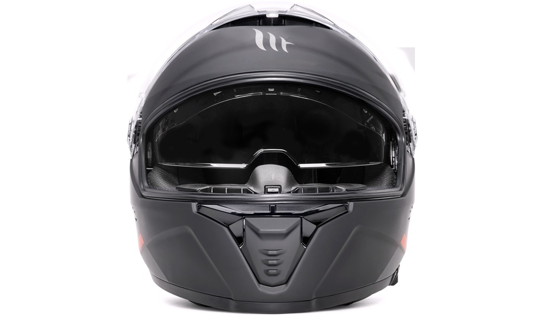 Styrthjelm fullface MT Thunder 4 SV matsort str. L