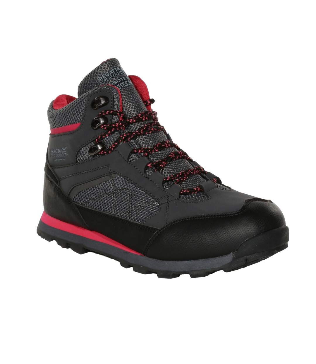Regatta - Bottines de marche LADY VENDEAVOUR PRO - Femme (Cendre / Rose fluo) - UTRG9435