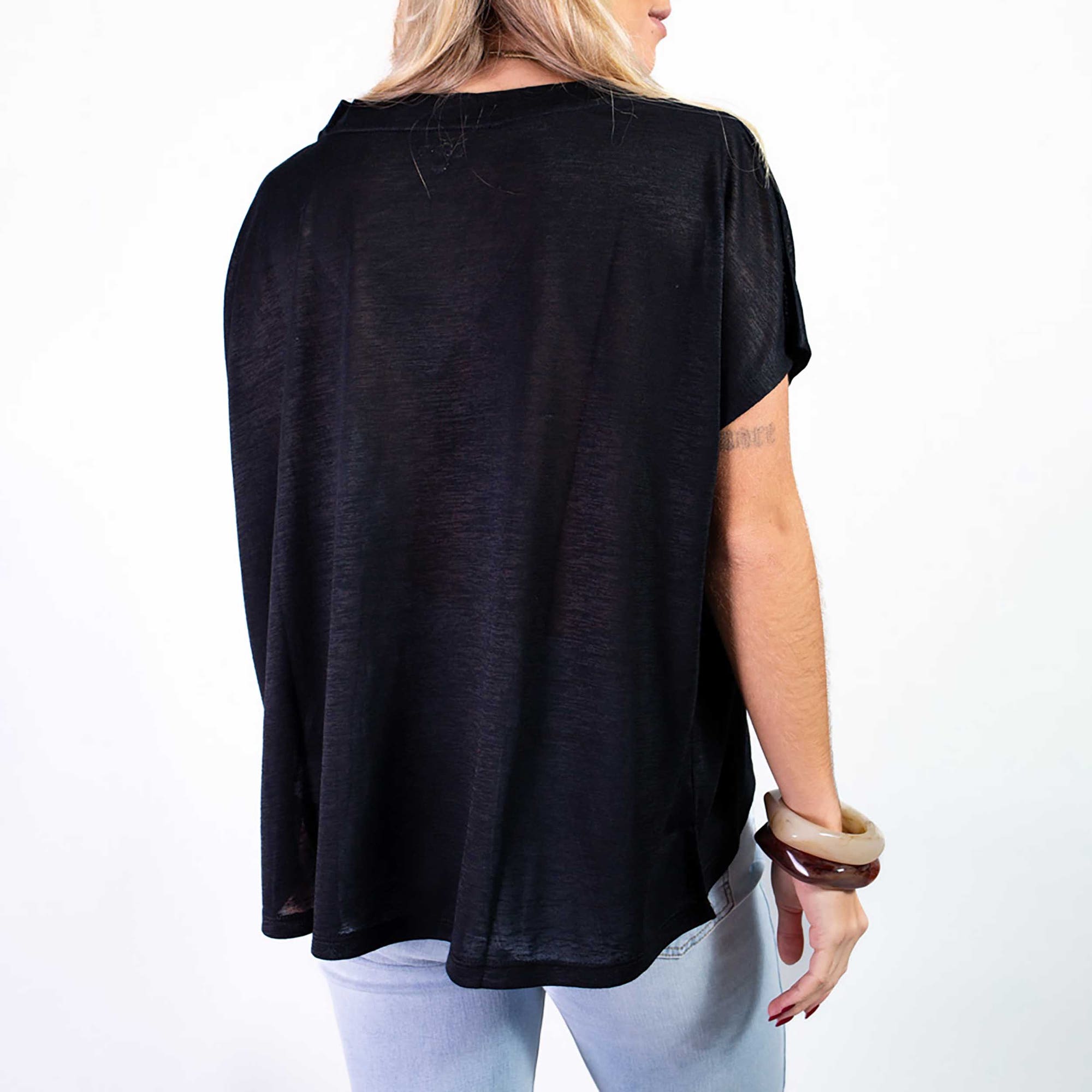 T-shirt Femme noir